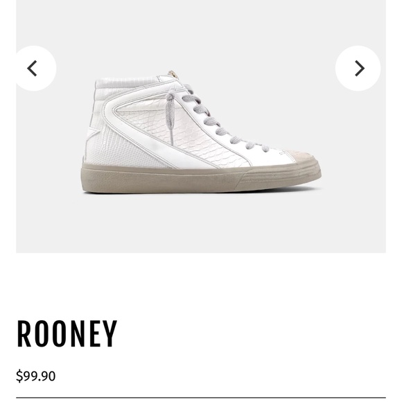 NIB Shu Shop Rooney off white snake size 8 - Picture 1 of 6